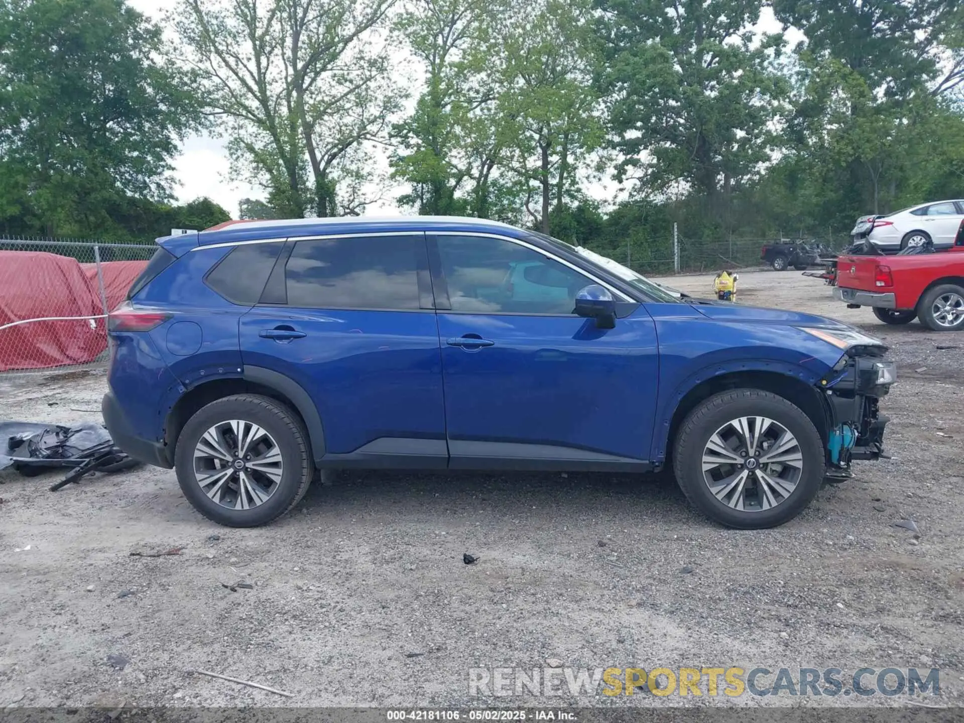 14 Photograph of a damaged car 5N1AT3BA6MC810252 NISSAN ROGUE 2021