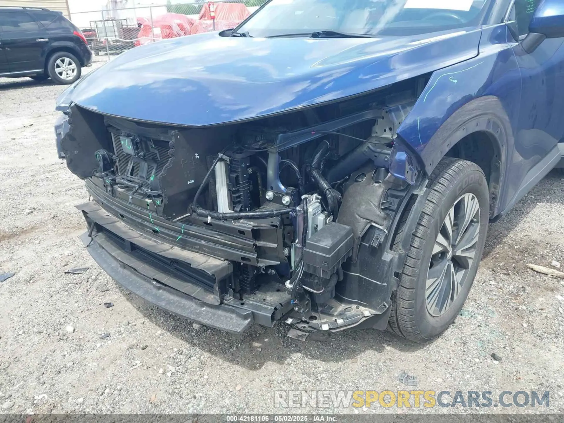 6 Photograph of a damaged car 5N1AT3BA6MC810252 NISSAN ROGUE 2021