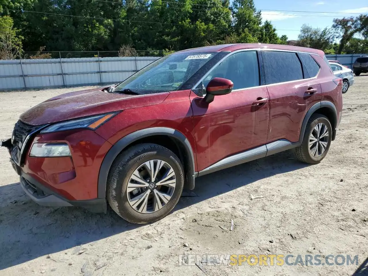 1 Photograph of a damaged car 5N1AT3BA6MC828525 NISSAN ROGUE 2021