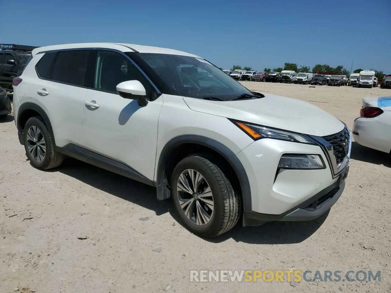 4 Photograph of a damaged car 5N1AT3BA7MC754189 NISSAN ROGUE 2021