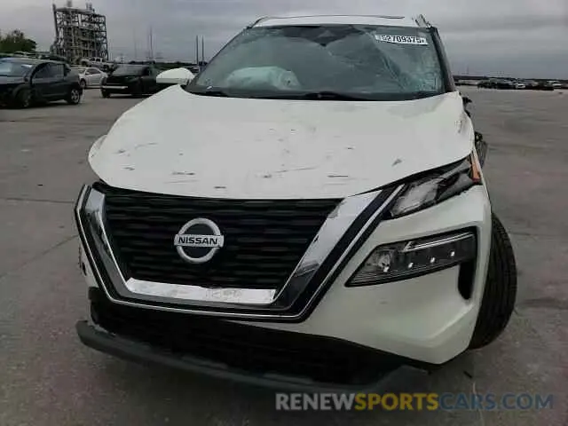 12 Photograph of a damaged car 5N1AT3BA7MC788486 NISSAN ROGUE 2021
