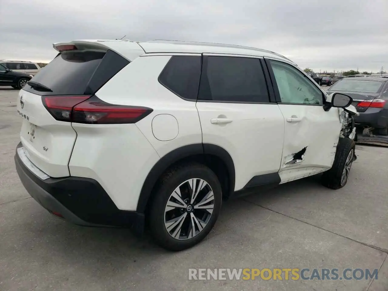 3 Photograph of a damaged car 5N1AT3BA7MC788486 NISSAN ROGUE 2021
