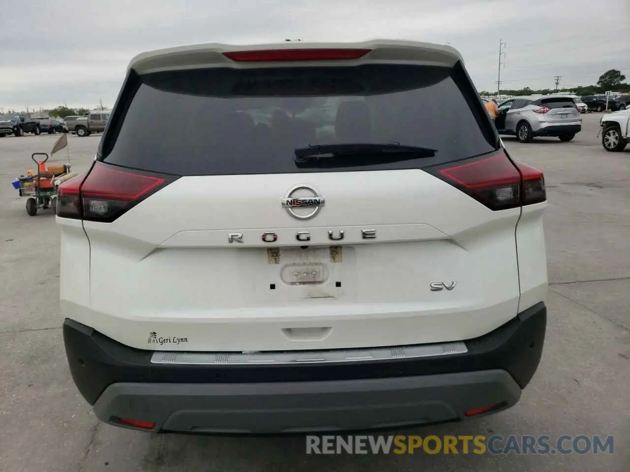 6 Photograph of a damaged car 5N1AT3BA7MC788486 NISSAN ROGUE 2021