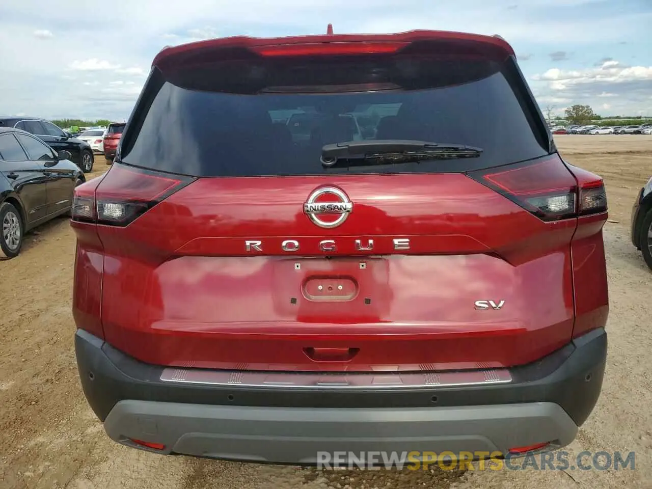 6 Photograph of a damaged car 5N1AT3BA8MC682161 NISSAN ROGUE 2021