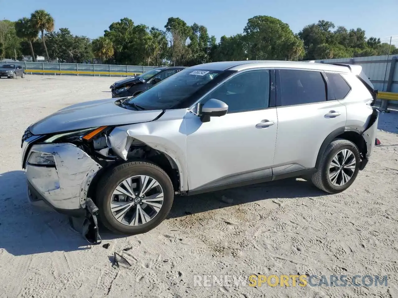 1 Photograph of a damaged car 5N1AT3BA8MC701632 NISSAN ROGUE 2021