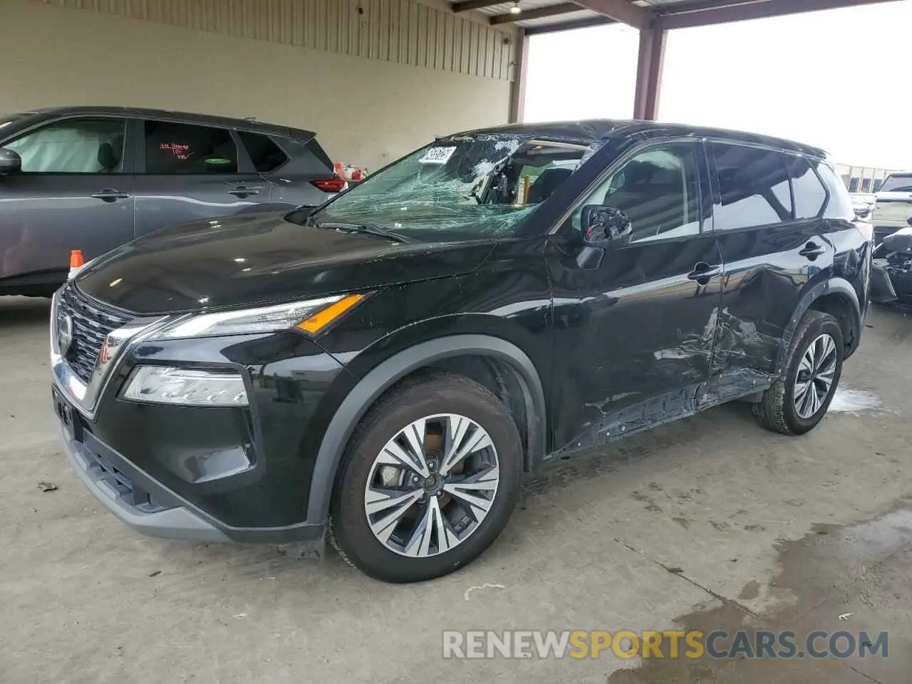 1 Фотография поврежденного автомобиля 5N1AT3BA8MC703705 NISSAN ROGUE 2021