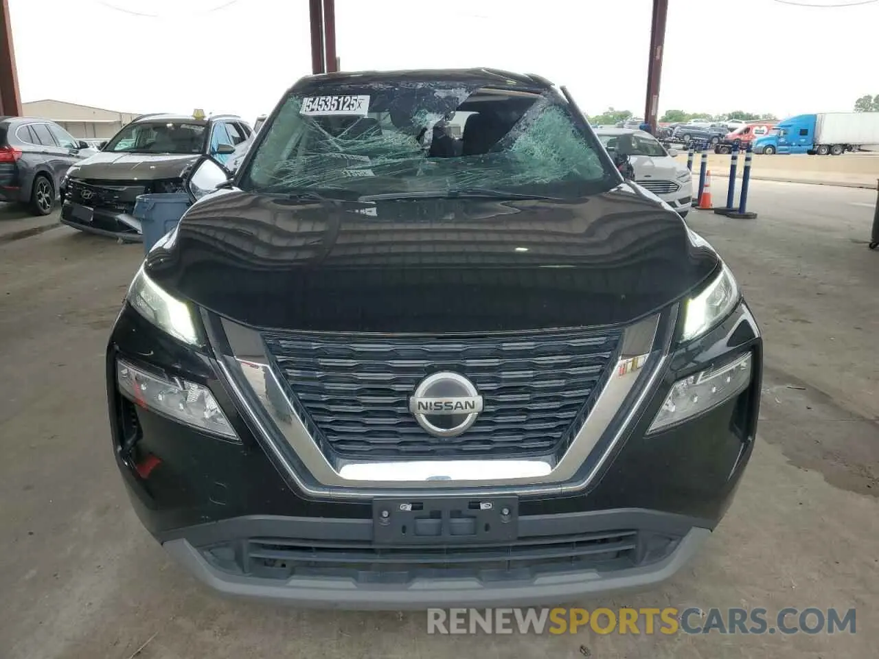 5 Фотография поврежденного автомобиля 5N1AT3BA8MC703705 NISSAN ROGUE 2021