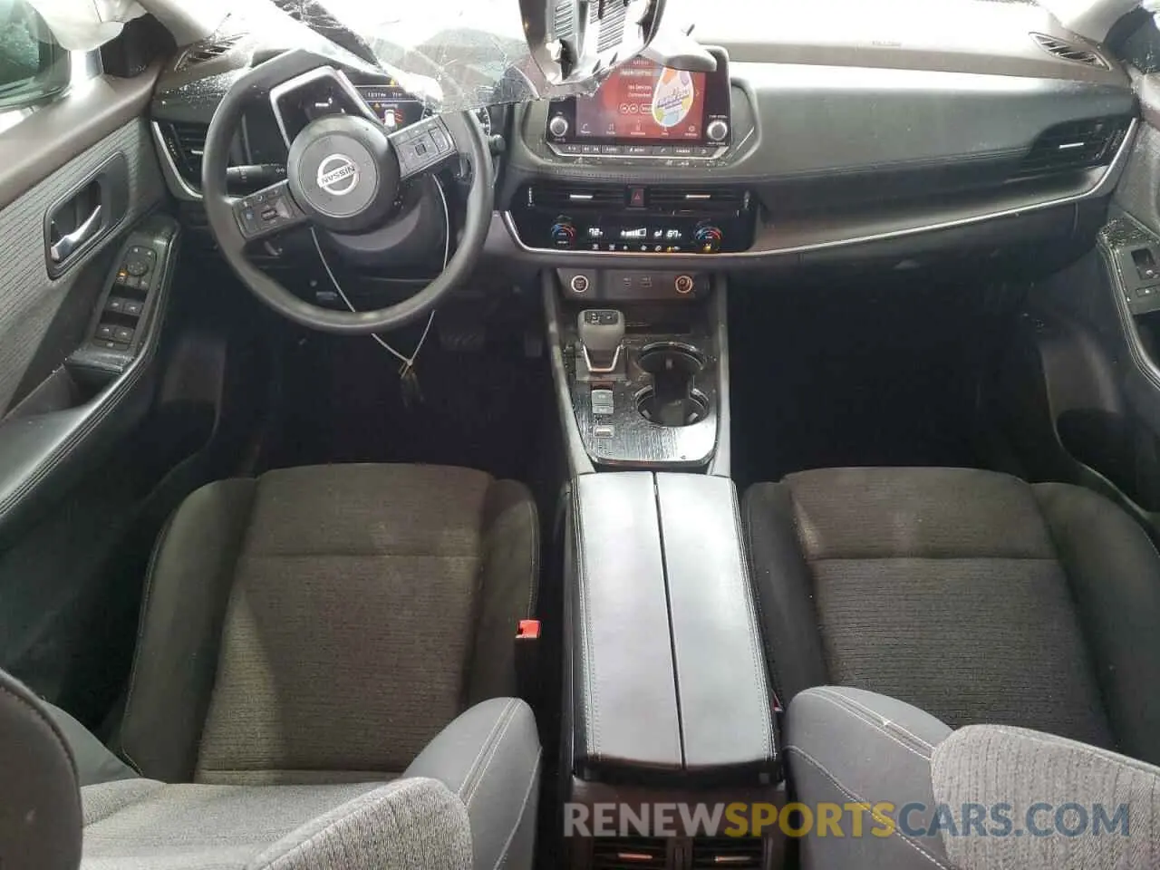 8 Фотография поврежденного автомобиля 5N1AT3BA8MC703705 NISSAN ROGUE 2021