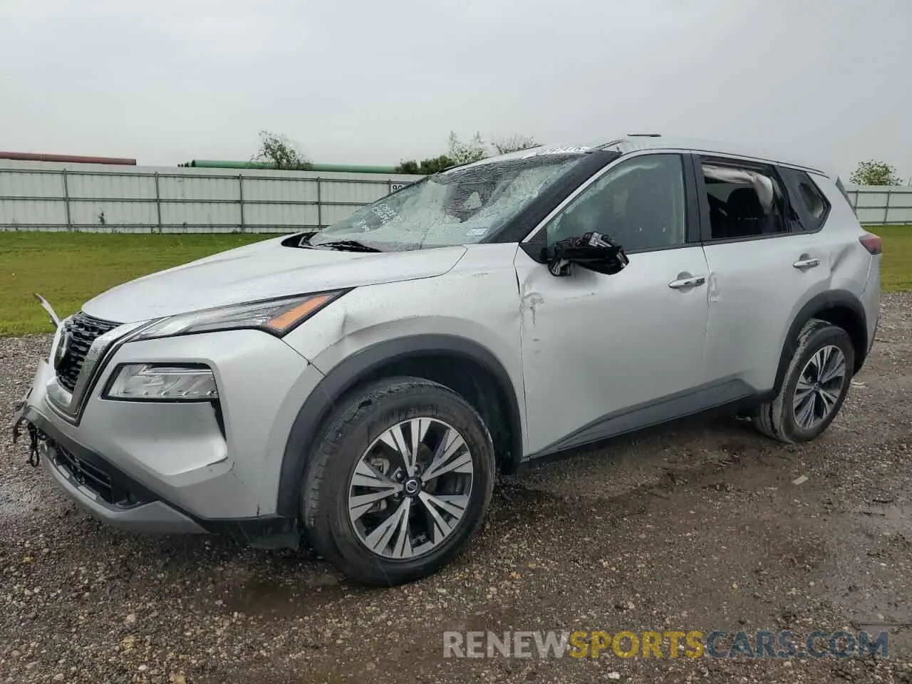 1 Photograph of a damaged car 5N1AT3BA8MC725297 NISSAN ROGUE 2021