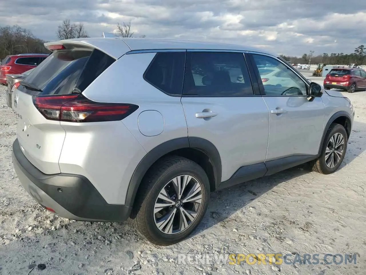3 Photograph of a damaged car 5N1AT3BA8MC729530 NISSAN ROGUE 2021