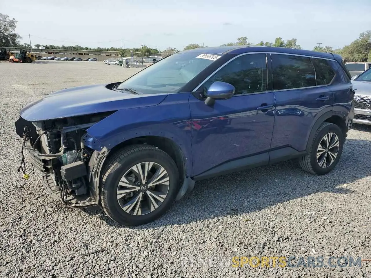 1 Фотография поврежденного автомобиля 5N1AT3BA8MC803822 NISSAN ROGUE 2021