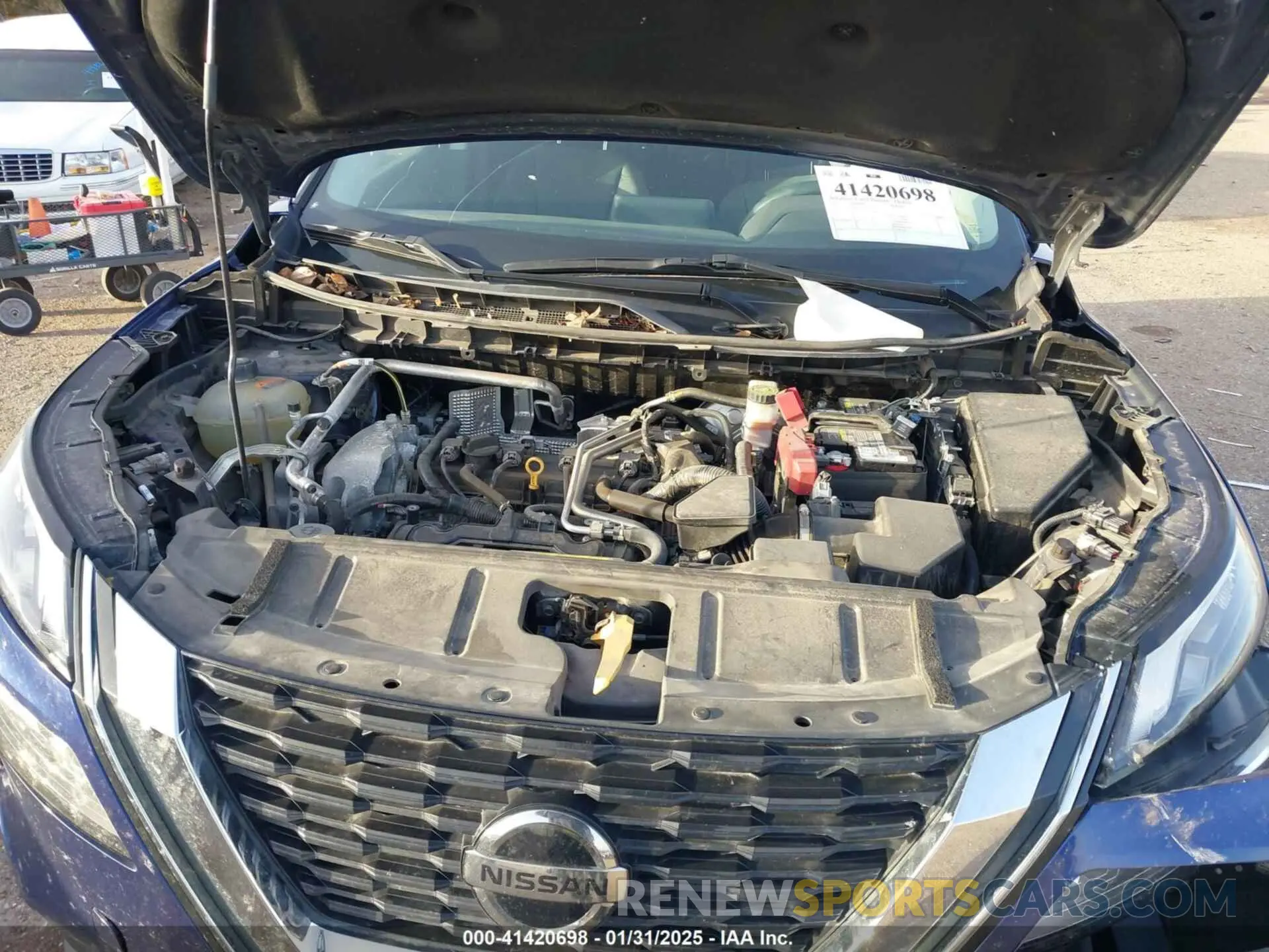 10 Photograph of a damaged car 5N1AT3BA8MC822161 NISSAN ROGUE 2021