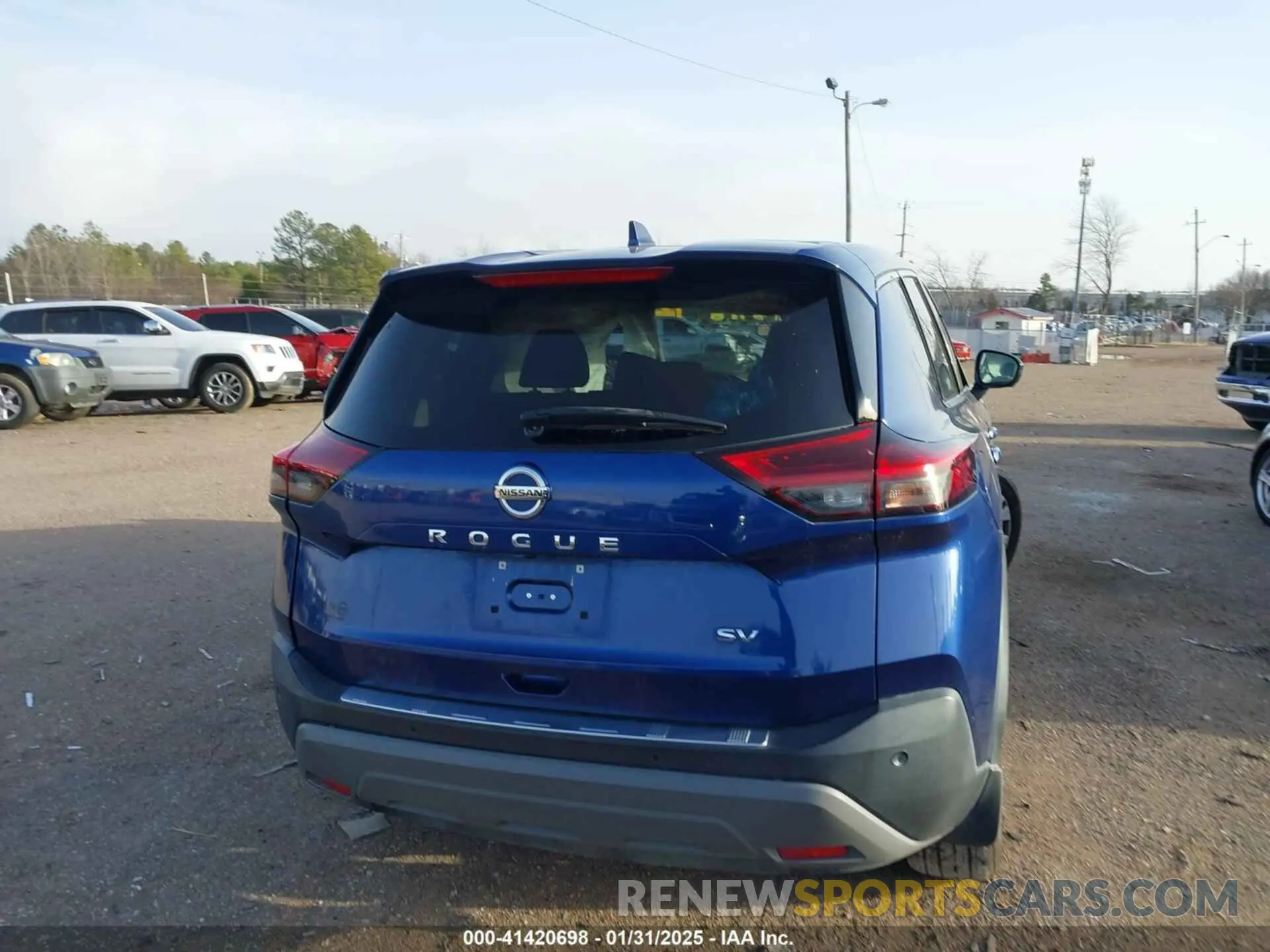 16 Photograph of a damaged car 5N1AT3BA8MC822161 NISSAN ROGUE 2021