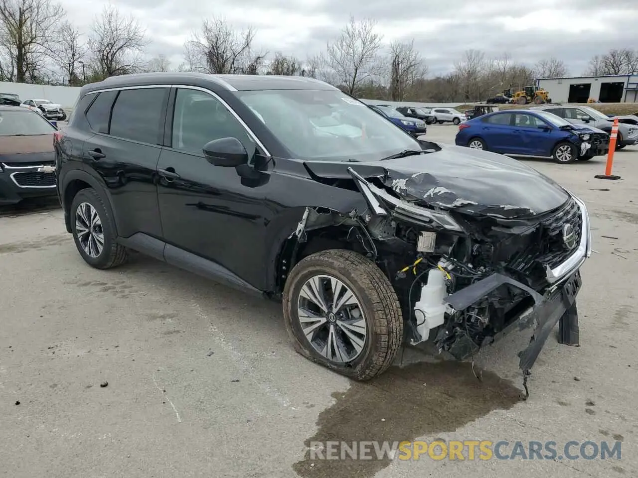 4 Фотография поврежденного автомобиля 5N1AT3BA8MC833547 NISSAN ROGUE 2021