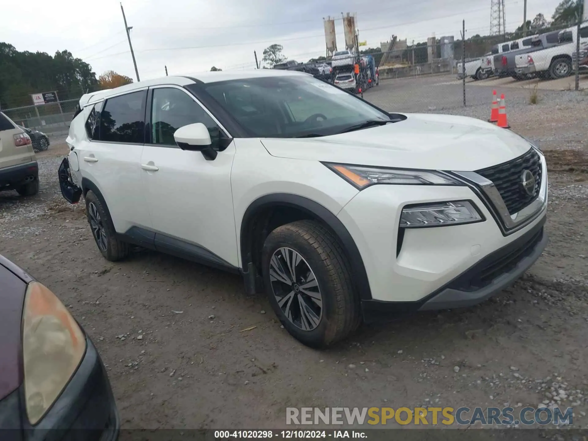 1 Фотография поврежденного автомобиля 5N1AT3BA8MC844449 NISSAN ROGUE 2021