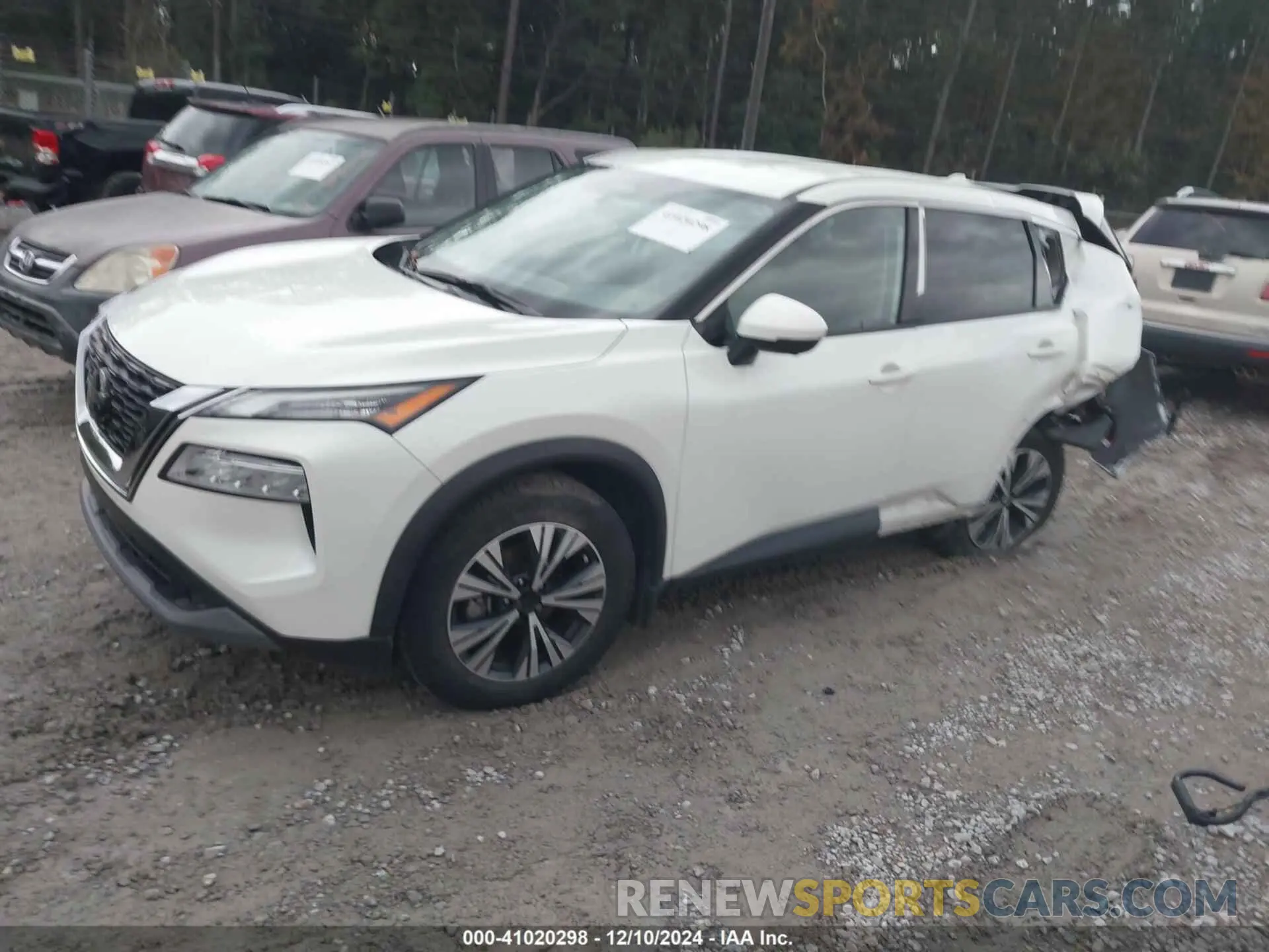 2 Фотография поврежденного автомобиля 5N1AT3BA8MC844449 NISSAN ROGUE 2021