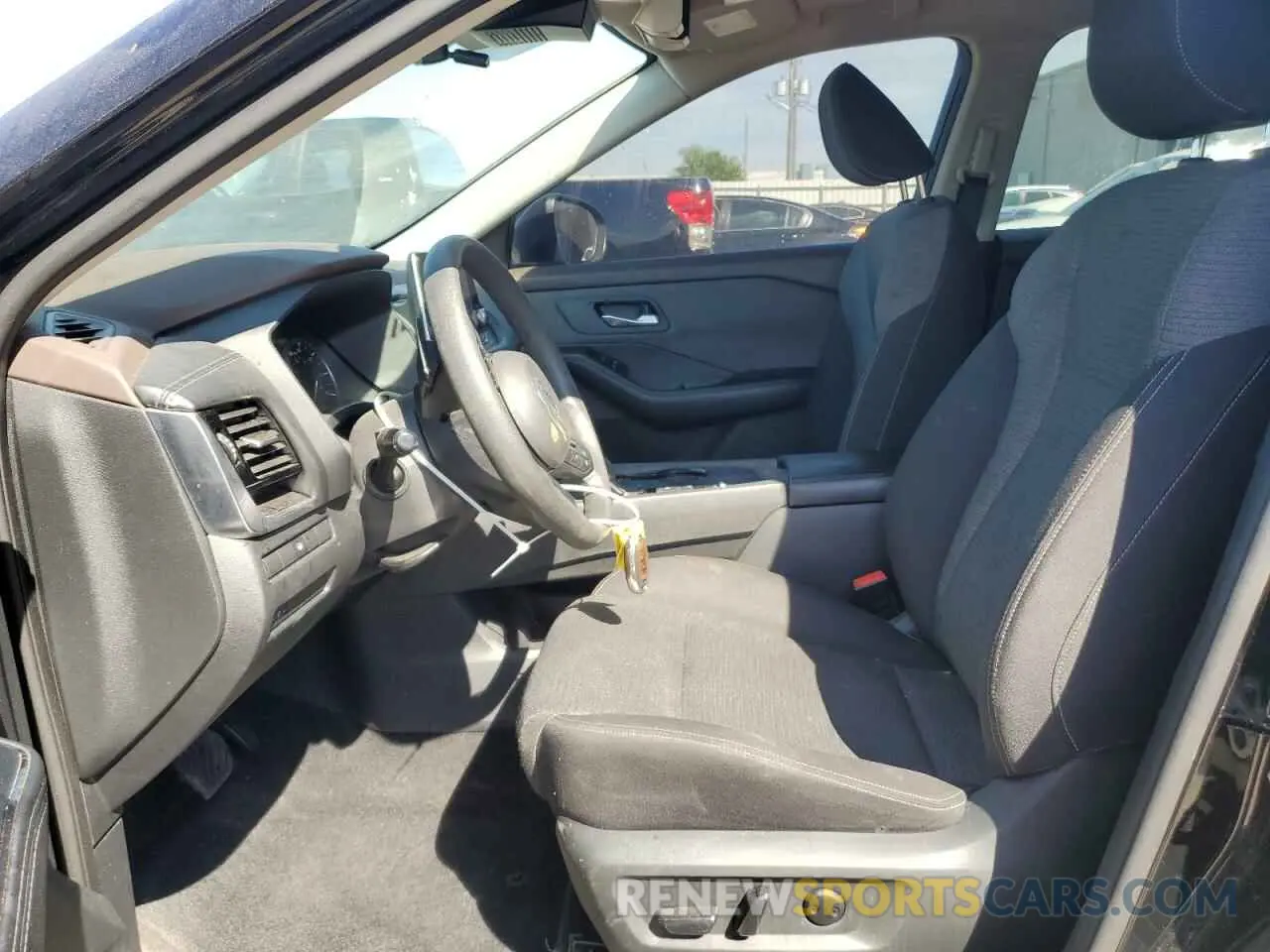 7 Photograph of a damaged car 5N1AT3BA9MC696358 NISSAN ROGUE 2021