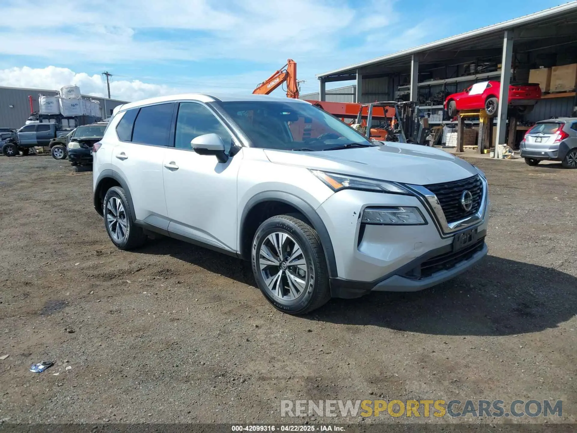1 Photograph of a damaged car 5N1AT3BA9MC765324 NISSAN ROGUE 2021