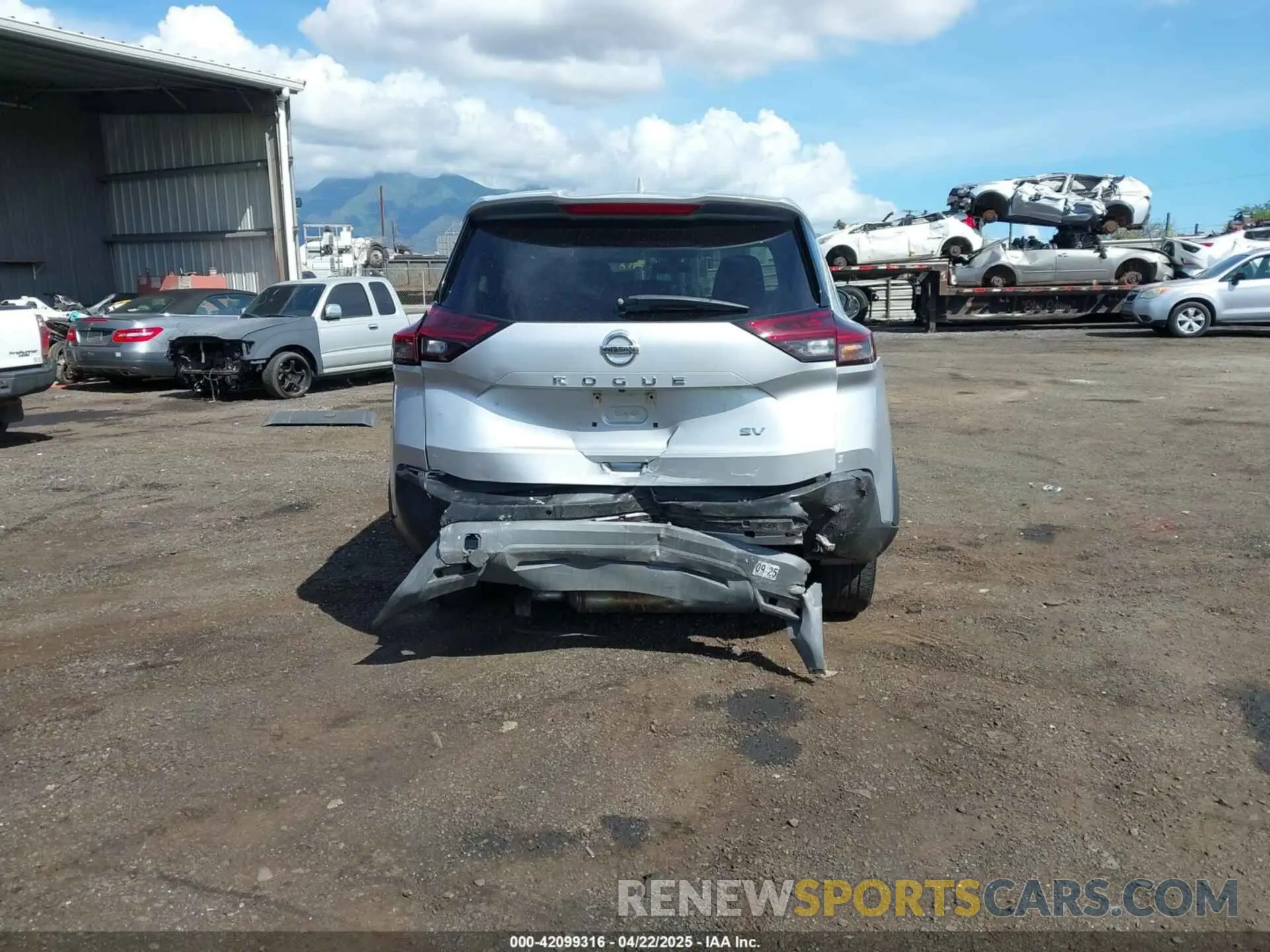 16 Photograph of a damaged car 5N1AT3BA9MC765324 NISSAN ROGUE 2021