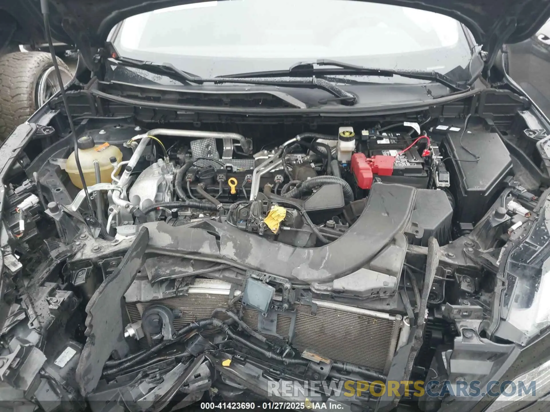 10 Photograph of a damaged car 5N1AT3BA9MC773245 NISSAN ROGUE 2021