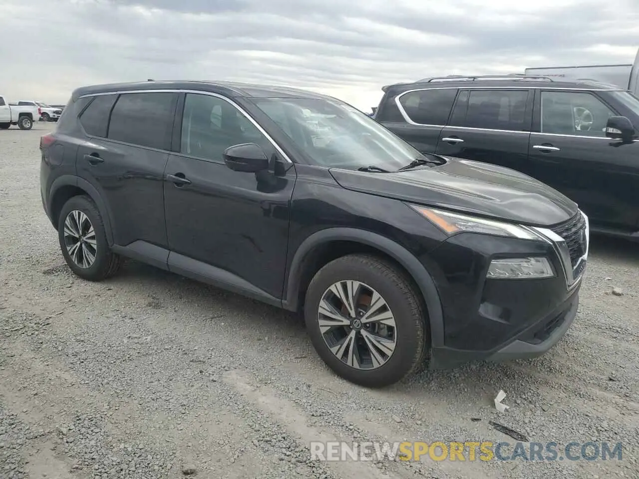 4 Фотография поврежденного автомобиля 5N1AT3BA9MC789672 NISSAN ROGUE 2021