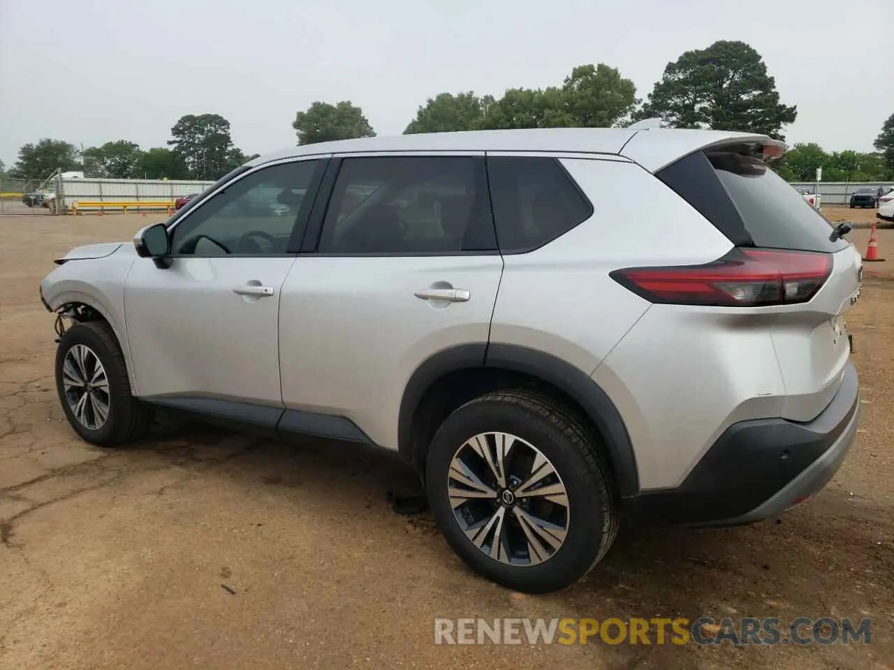2 Photograph of a damaged car 5N1AT3BAXMC704872 NISSAN ROGUE 2021