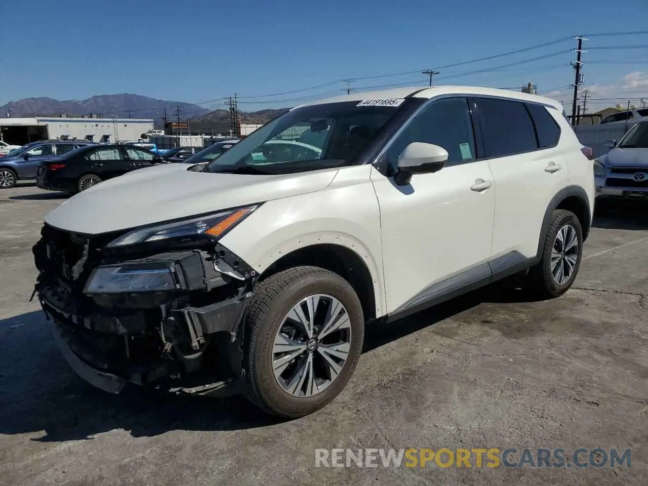 1 Photograph of a damaged car 5N1AT3BAXMC723048 NISSAN ROGUE 2021