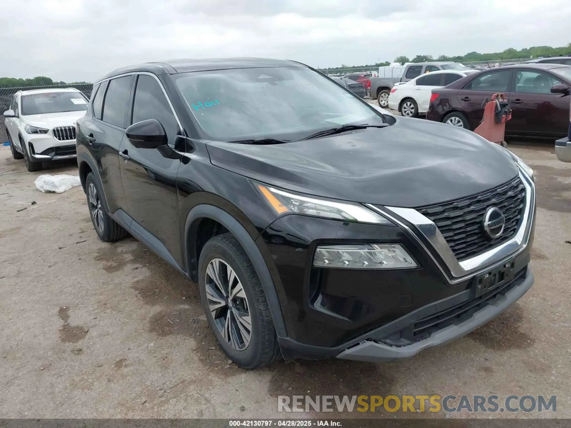 1 Photograph of a damaged car 5N1AT3BAXMC780382 NISSAN ROGUE 2021