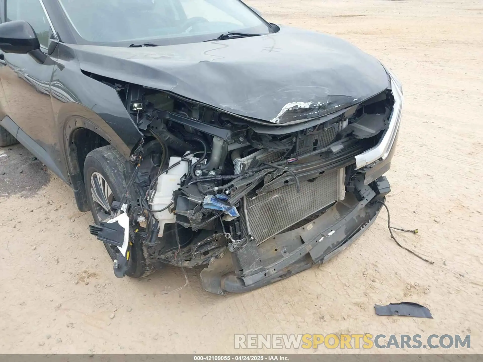 6 Photograph of a damaged car 5N1AT3BAXMC801313 NISSAN ROGUE 2021