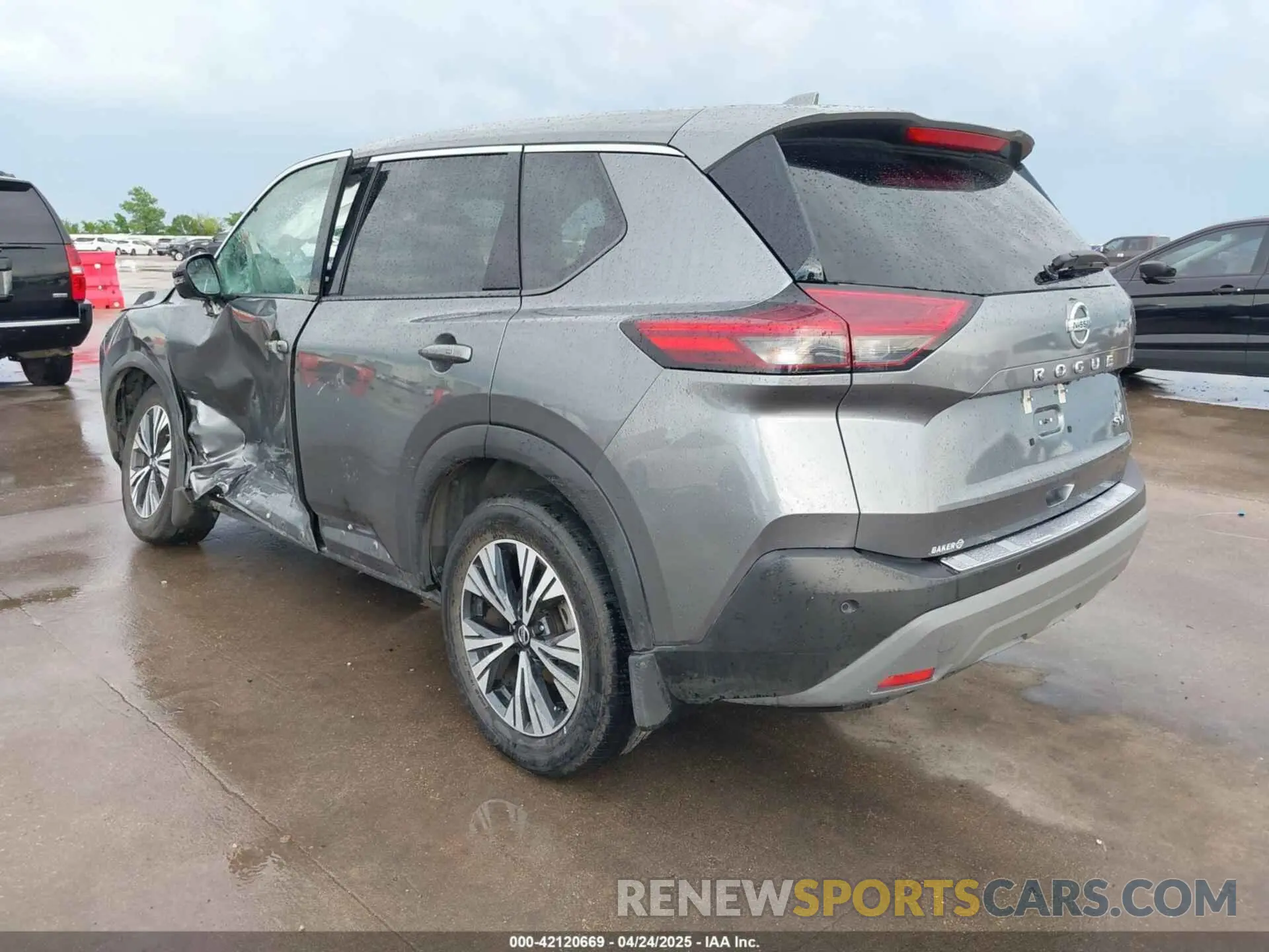3 Фотография поврежденного автомобиля 5N1AT3BAXMC813543 NISSAN ROGUE 2021