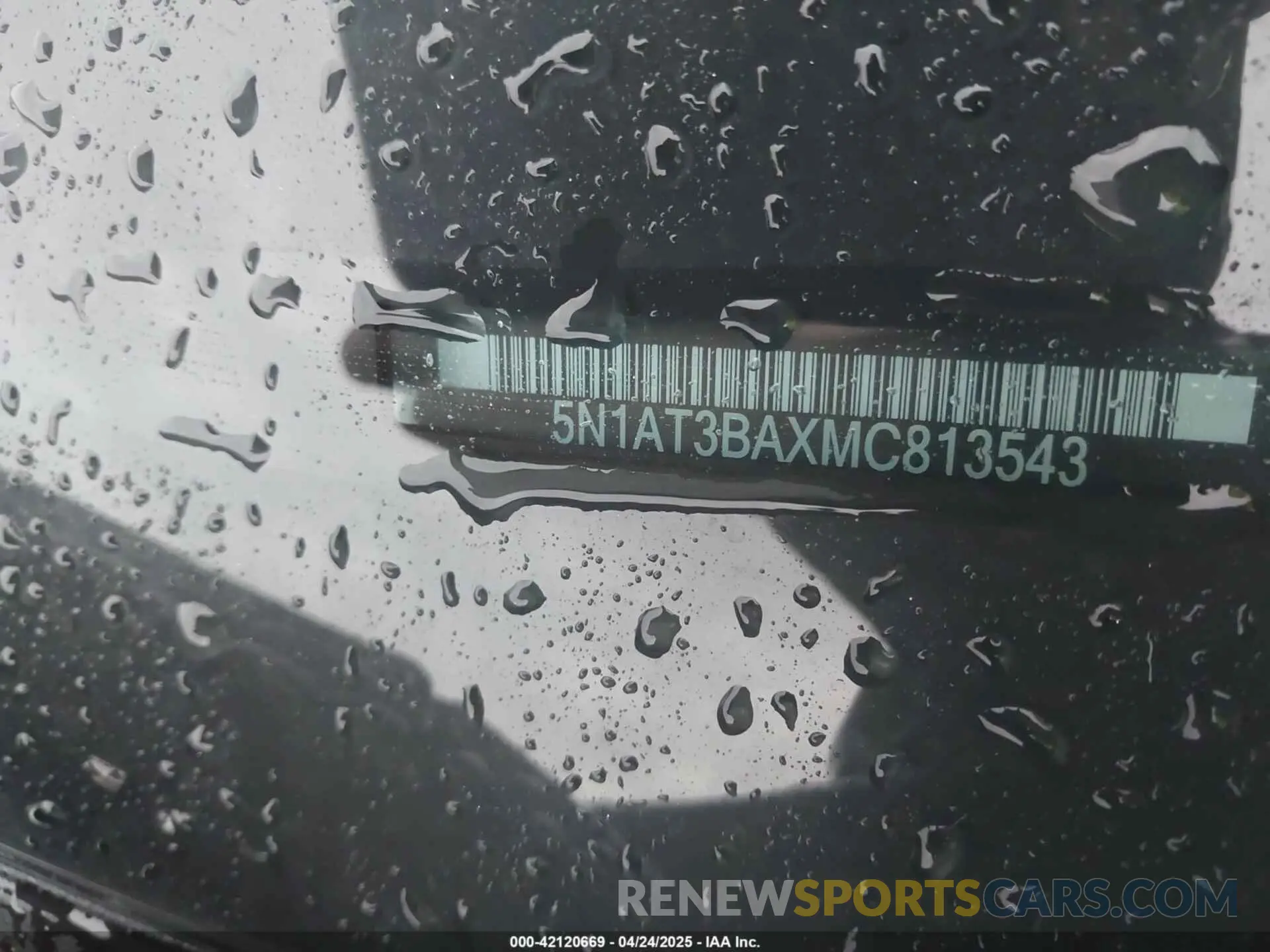 9 Фотография поврежденного автомобиля 5N1AT3BAXMC813543 NISSAN ROGUE 2021
