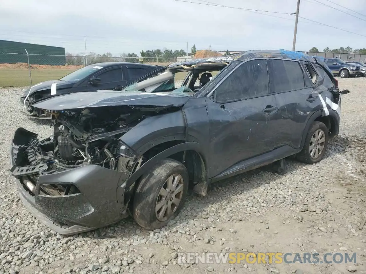 1 Photograph of a damaged car 5N1AT3BAXMC820413 NISSAN ROGUE 2021
