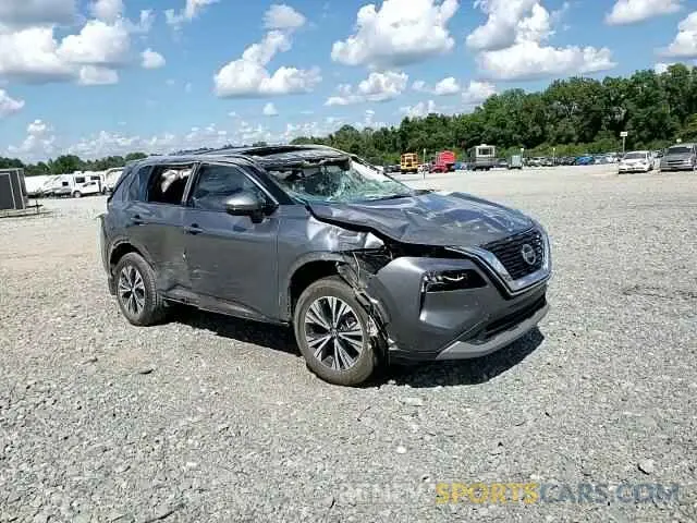 12 Photograph of a damaged car 5N1AT3BAXMC820413 NISSAN ROGUE 2021