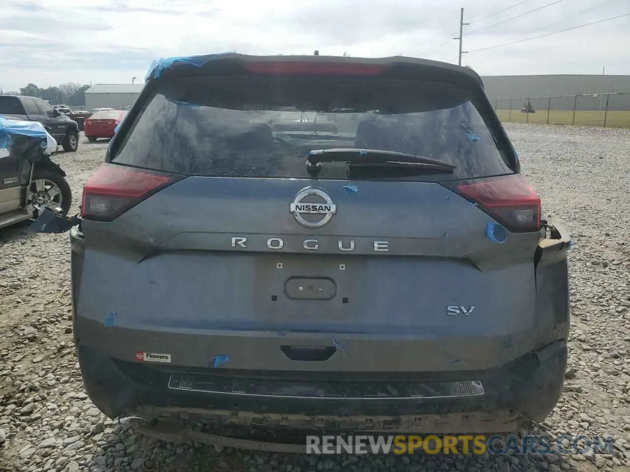 6 Photograph of a damaged car 5N1AT3BAXMC820413 NISSAN ROGUE 2021