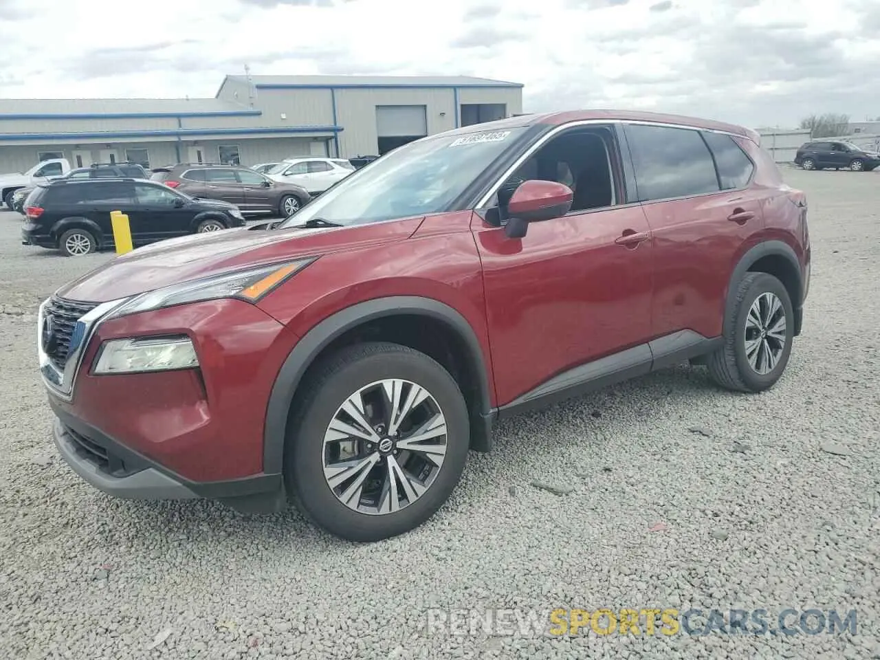 1 Photograph of a damaged car 5N1AT3BAXMC820668 NISSAN ROGUE 2021