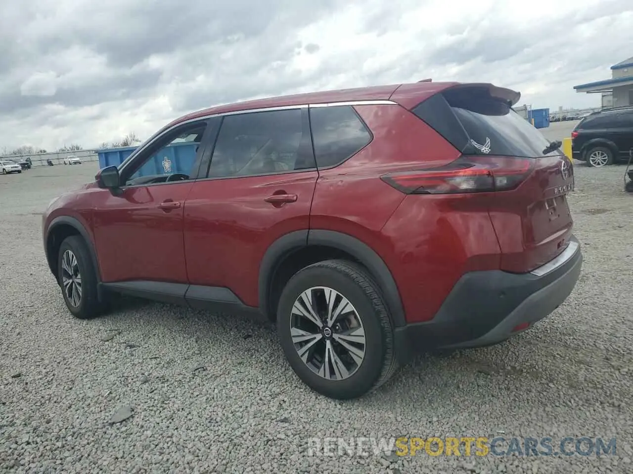 2 Photograph of a damaged car 5N1AT3BAXMC820668 NISSAN ROGUE 2021