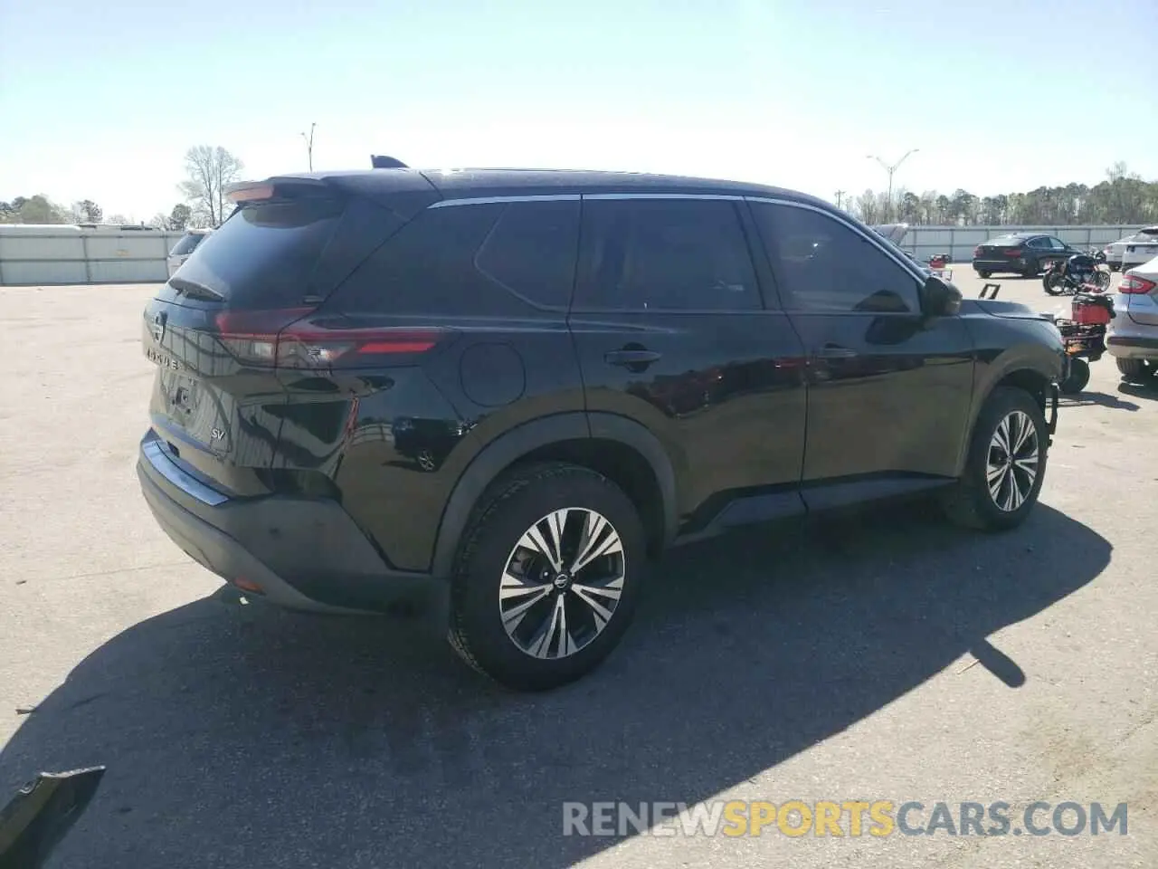 3 Photograph of a damaged car 5N1AT3BAXMC827104 NISSAN ROGUE 2021