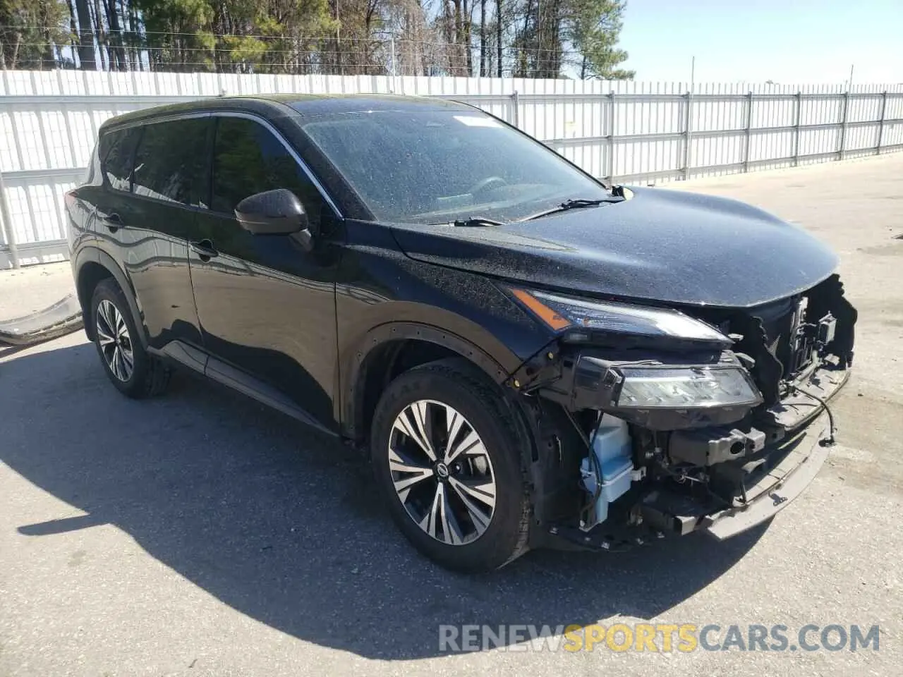 4 Photograph of a damaged car 5N1AT3BAXMC827104 NISSAN ROGUE 2021