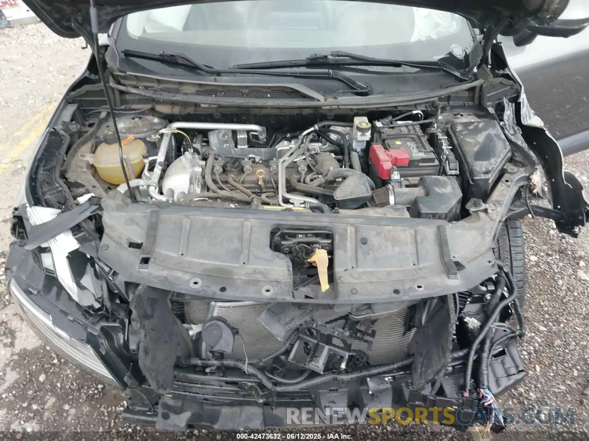 10 Photograph of a damaged car 5N1AT3BB0MC686343 NISSAN ROGUE 2021