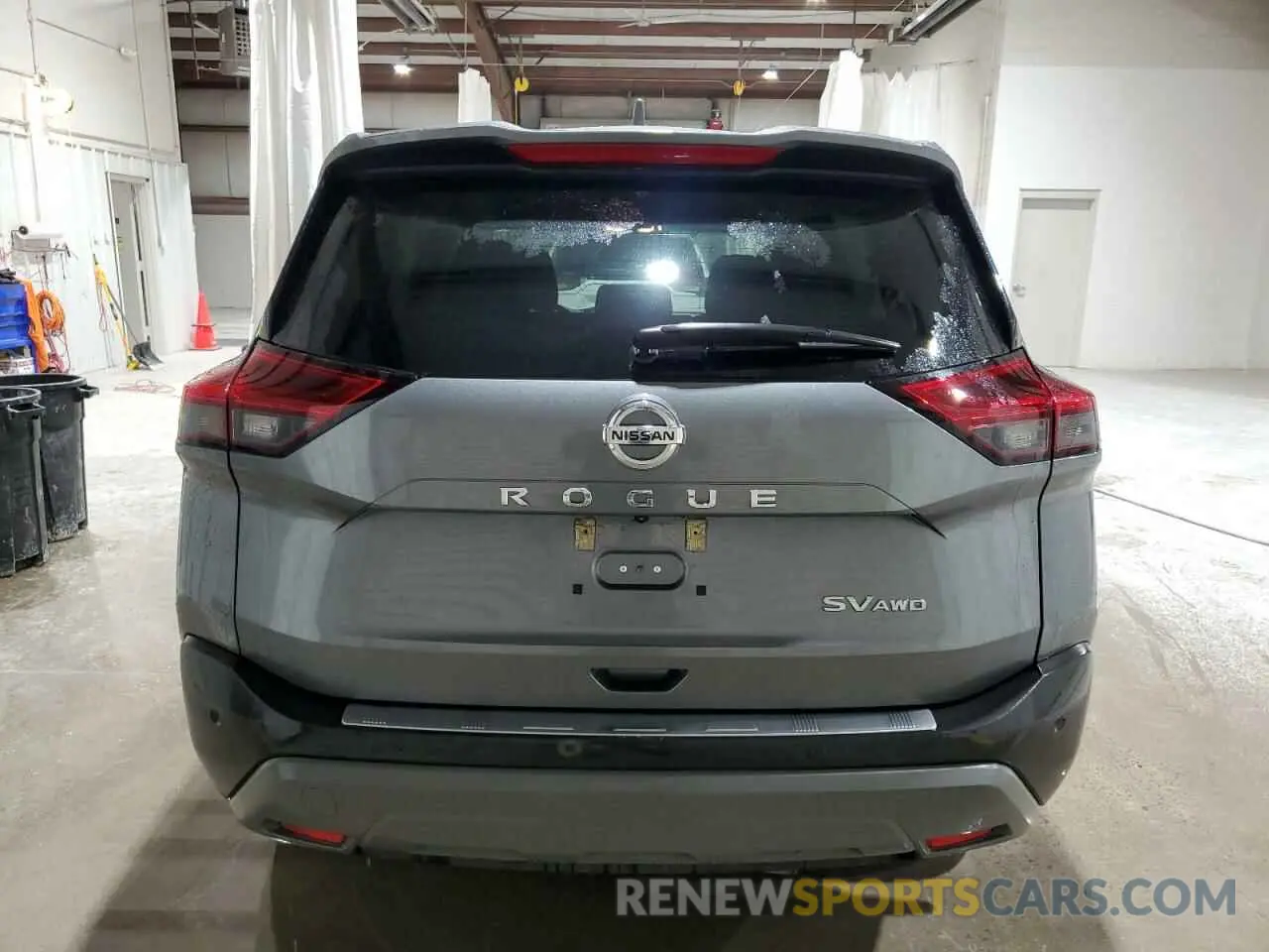 6 Photograph of a damaged car 5N1AT3BB0MC720541 NISSAN ROGUE 2021