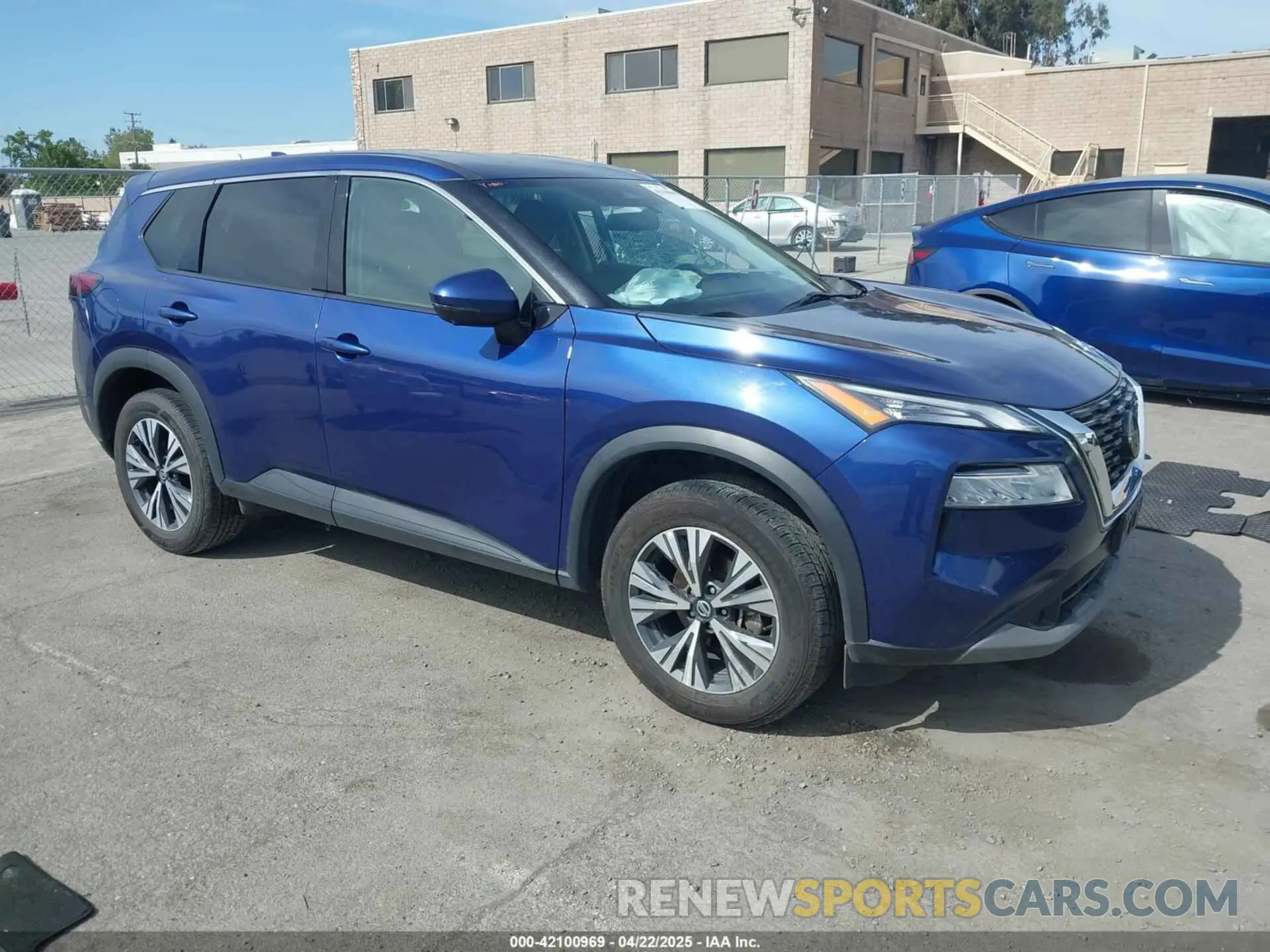 1 Photograph of a damaged car 5N1AT3BB0MC752857 NISSAN ROGUE 2021