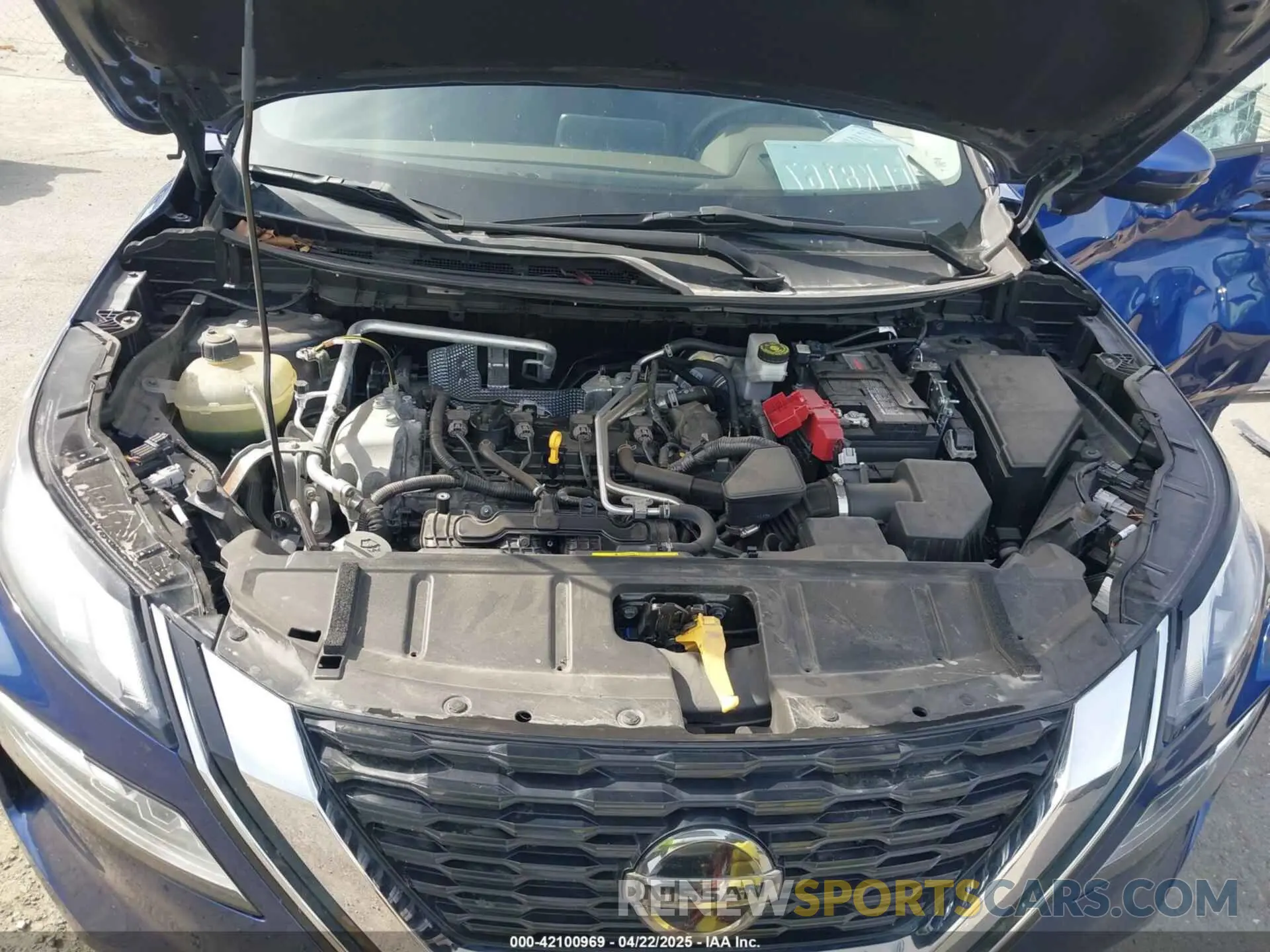 10 Photograph of a damaged car 5N1AT3BB0MC752857 NISSAN ROGUE 2021