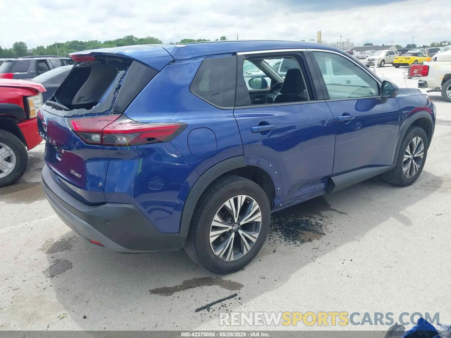 4 Фотография поврежденного автомобиля 5N1AT3BB0MC772266 NISSAN ROGUE 2021