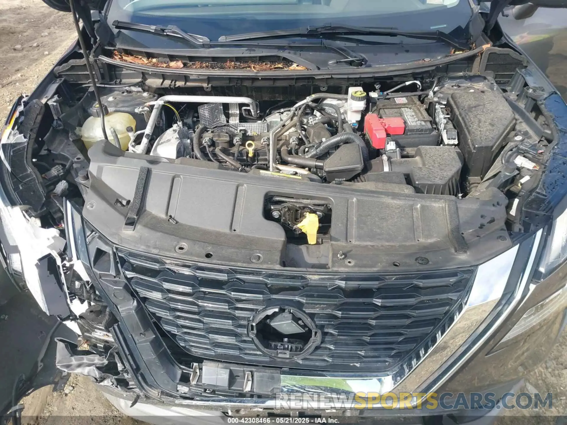 10 Photograph of a damaged car 5N1AT3BB0MC838878 NISSAN ROGUE 2021