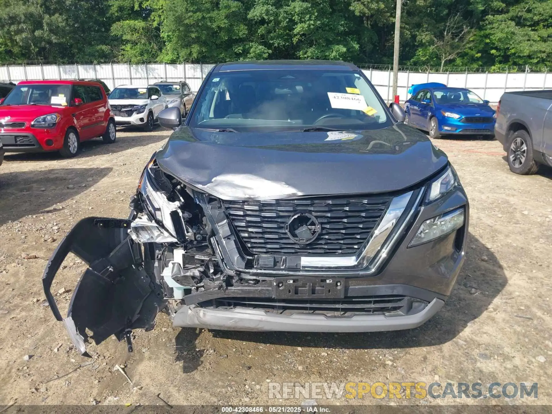 12 Photograph of a damaged car 5N1AT3BB0MC838878 NISSAN ROGUE 2021