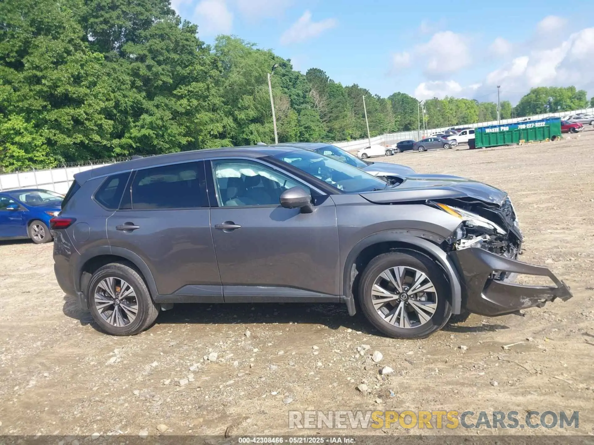 13 Photograph of a damaged car 5N1AT3BB0MC838878 NISSAN ROGUE 2021