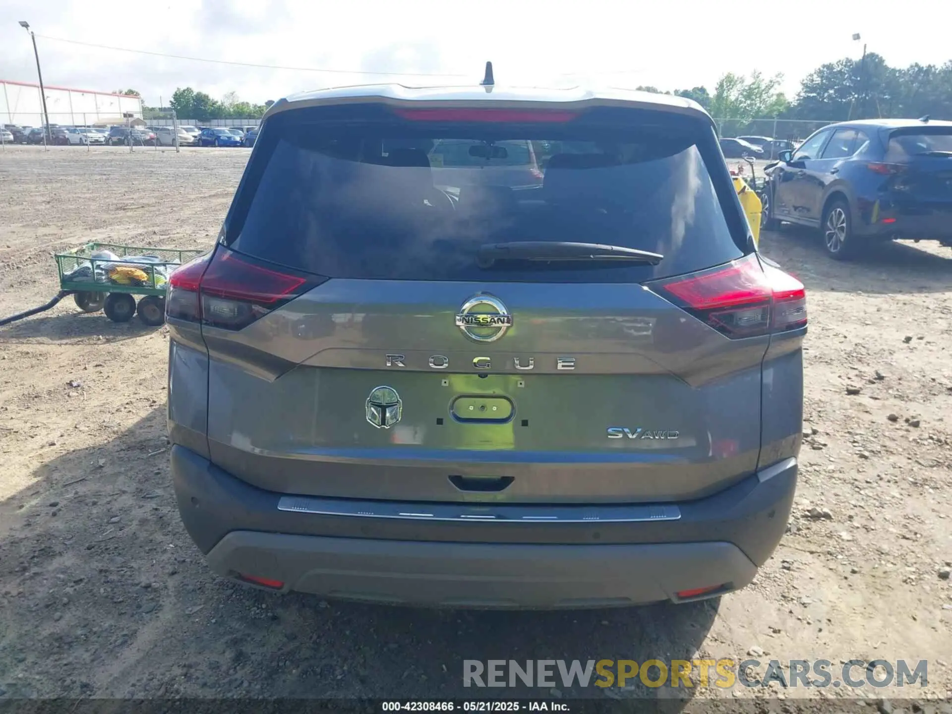 16 Photograph of a damaged car 5N1AT3BB0MC838878 NISSAN ROGUE 2021
