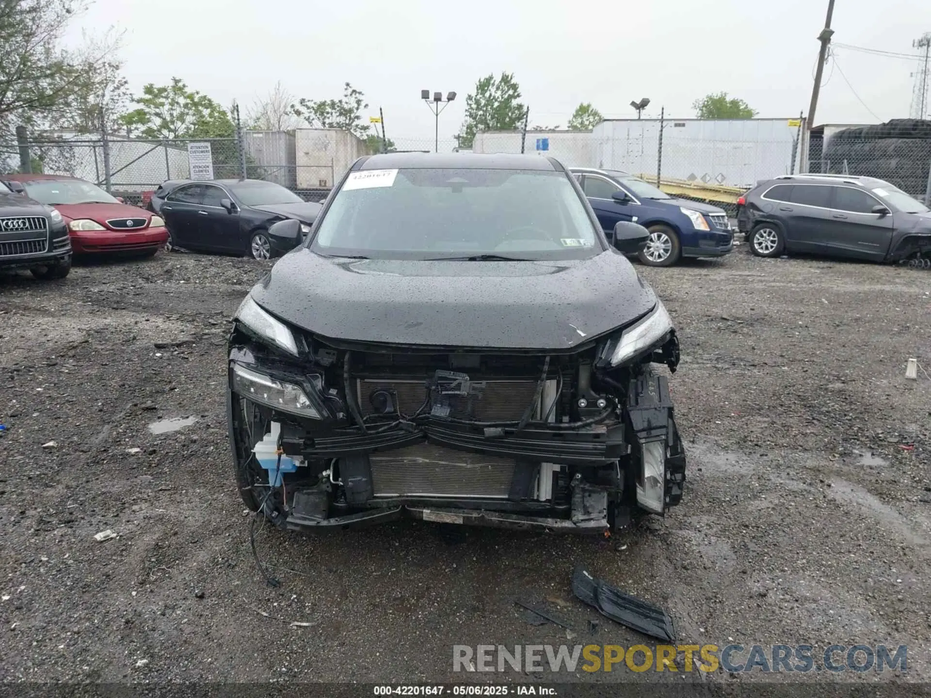 6 Photograph of a damaged car 5N1AT3BB1MC689347 NISSAN ROGUE 2021