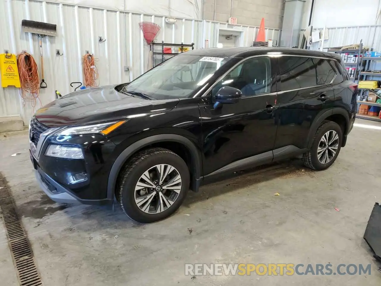 1 Photograph of a damaged car 5N1AT3BB1MC707183 NISSAN ROGUE 2021