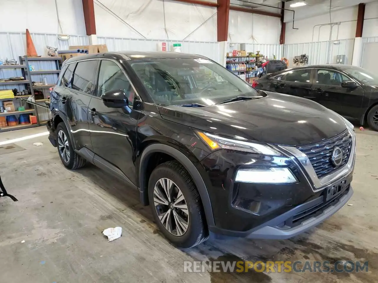 4 Photograph of a damaged car 5N1AT3BB1MC707183 NISSAN ROGUE 2021